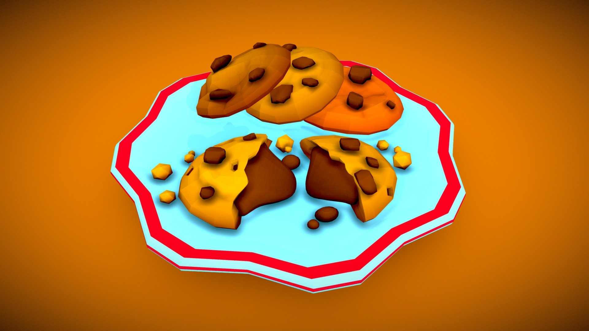3December 2022 Day 21: Cookies — Sketchfab embed 3D viewer