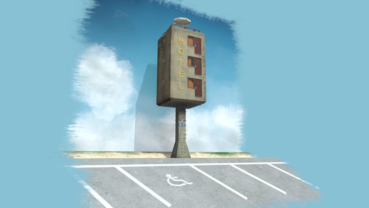 Frank Kunert "Climbing" Structure 3D Model