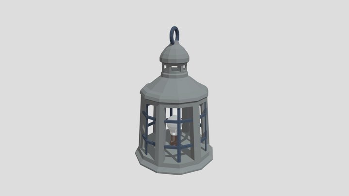 Lamp LP 2 3D Model