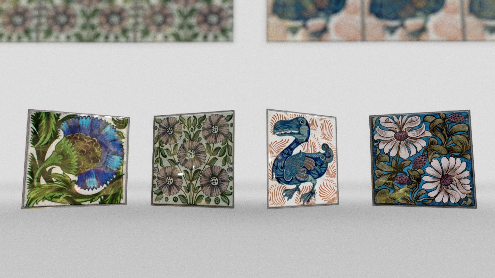 William de Morgan Wall Tiles