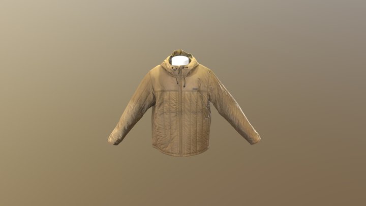 A Nice Windbreaker Jacket 3D Model