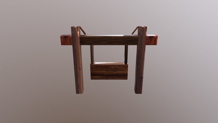 My Wood Sign 3D Model