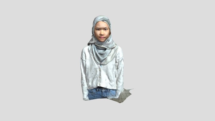 Head Scan - Aishah 3D Model
