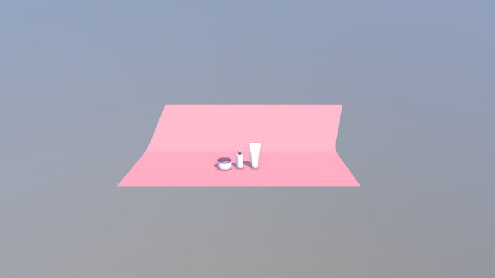Cosemetic Product mockup 3D Model