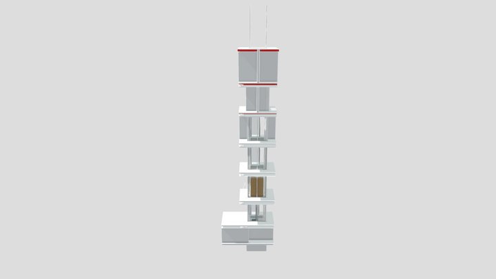 36RSD | ELEVATOR CAB 3D Model