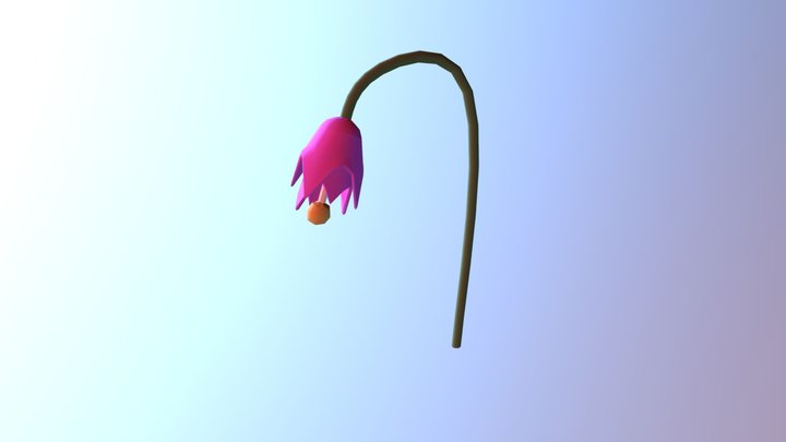 Hanging Flower 3D Model