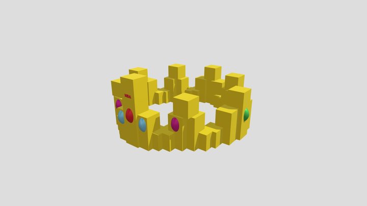 Bit Crown 3D Model