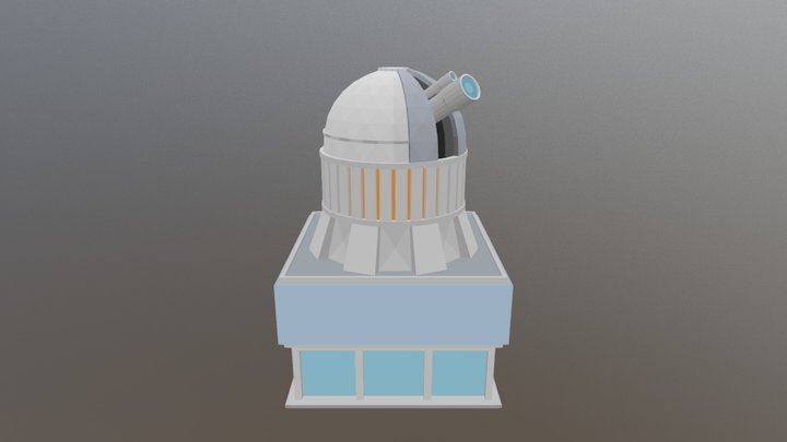 Observatory 3D Model