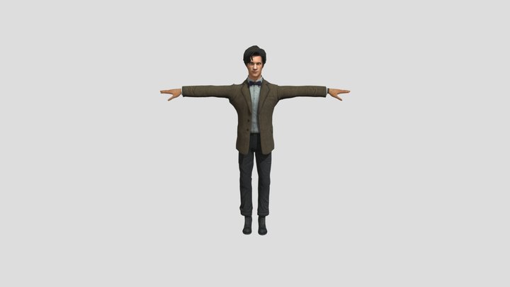 Eleventh doctor 3D Model