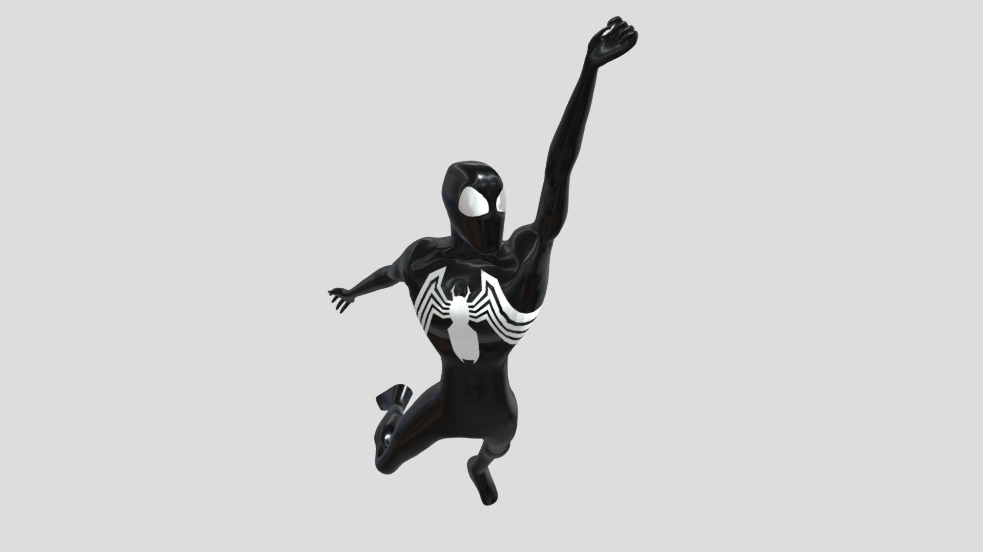 Spiderman in the black suite - Download Free 3D model by ANAS ELHABIL ...