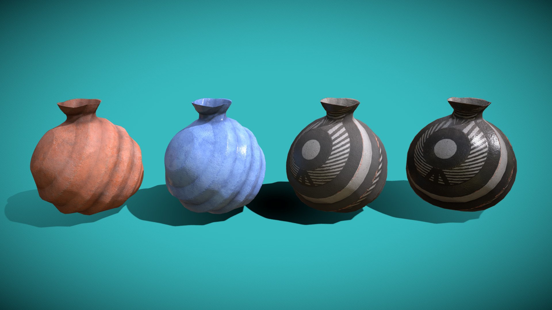 Decorative Ceramic Jugs Type A