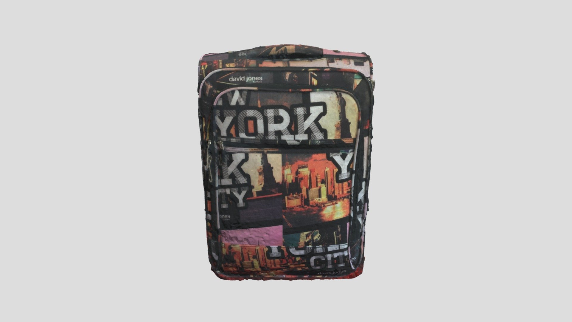New York suitcase 3D model by fannyguedj [066b1f7] Sketchfab