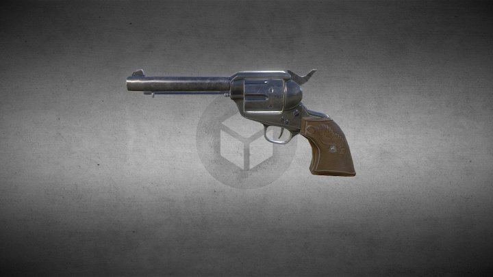 Colt Army2 3D Model