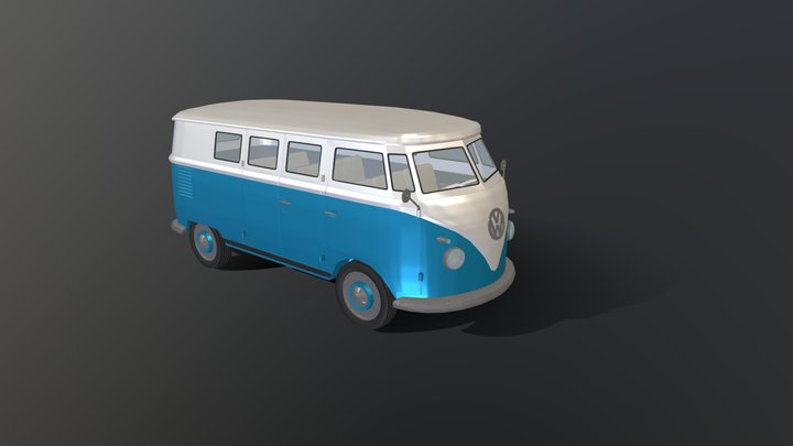 Kombi type 23 3D Model