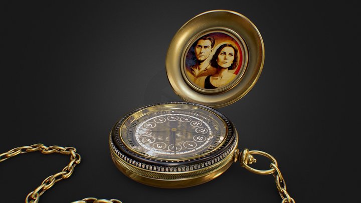 Vintage Watch 3D Model