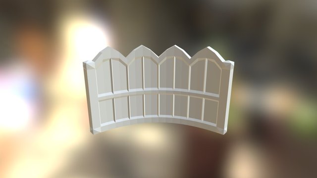 Gothic Alcove 3D Model