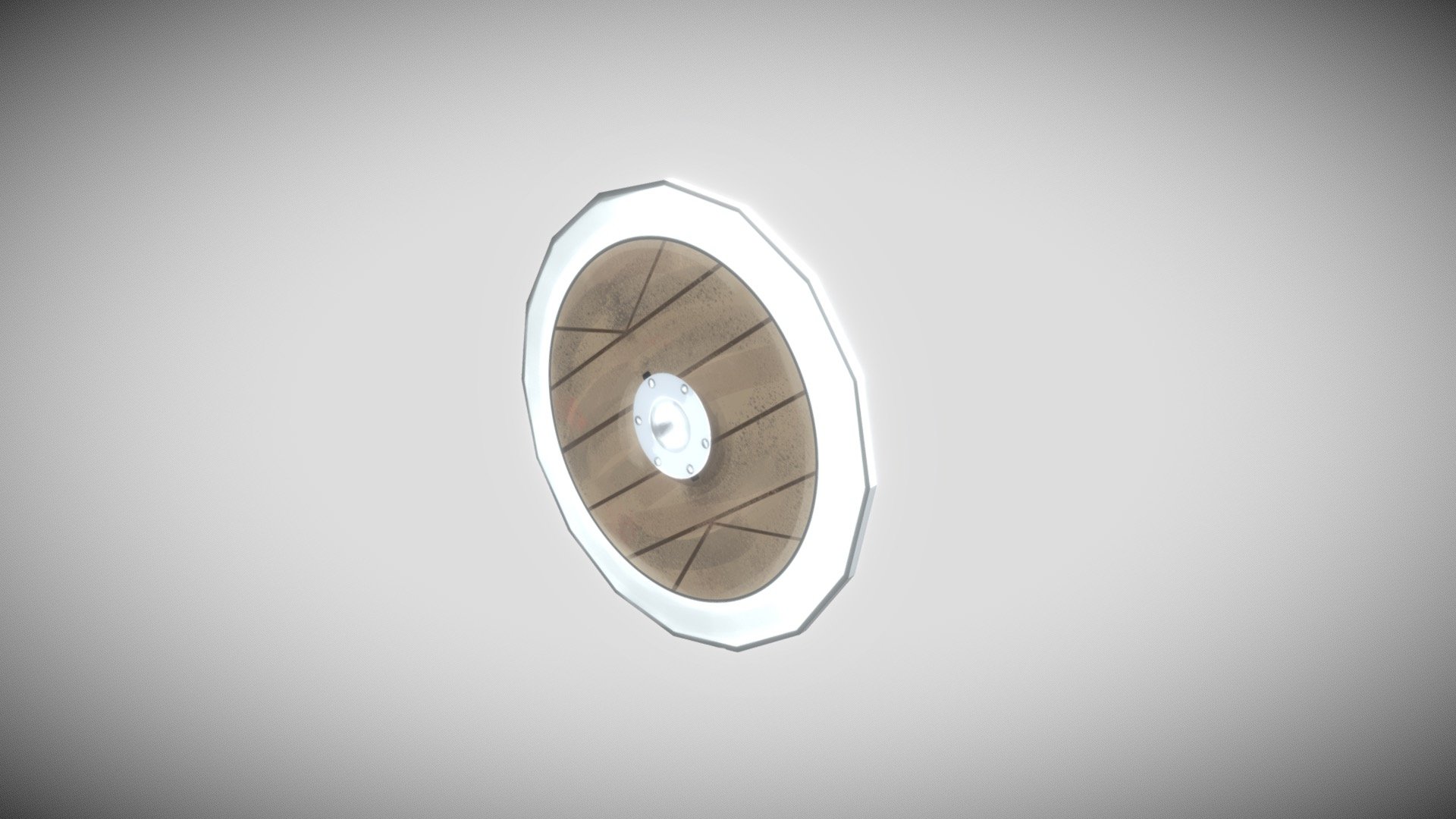 LOWPOLY VIKING SHIELD