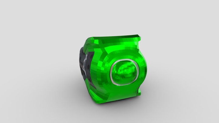 GREEN LANTERN RING (NOBLE EDITION) 3D Model