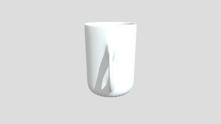 Cup Ready for game 3D Model