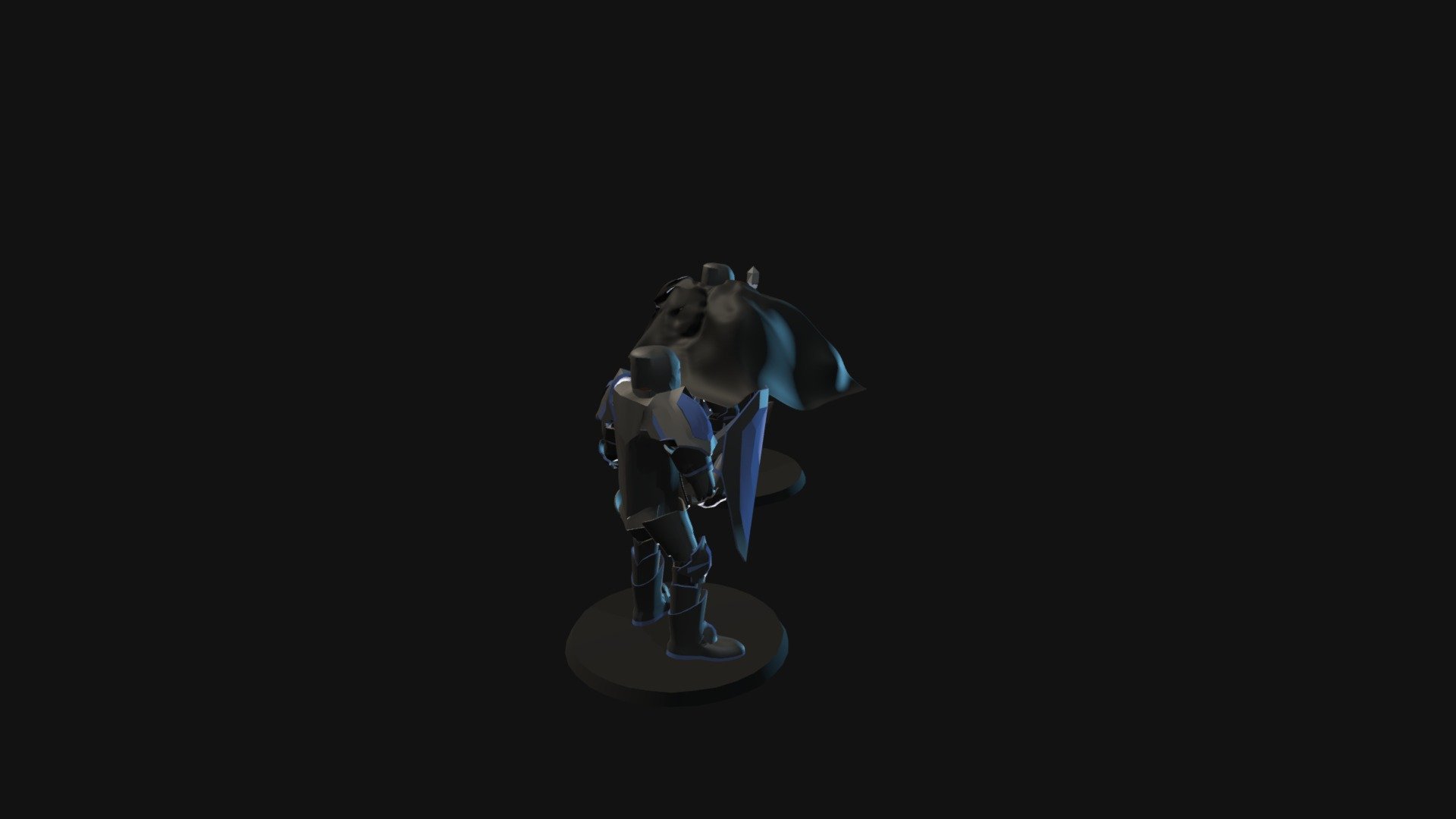 Miniatures. Footman & Mage