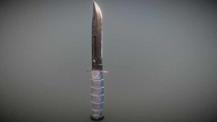 US Knife 3D Model