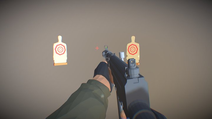 [Animations] Low - Poly KRT-41 3D Model