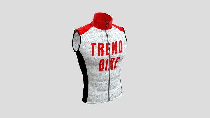 Cortaviento Blanco 3D Model