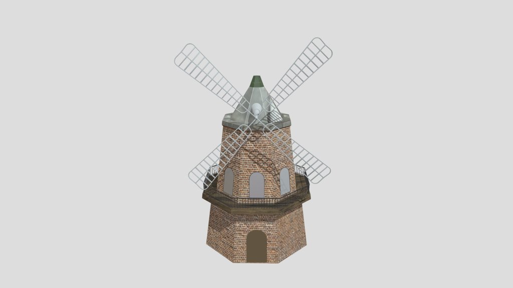 Old Dutch Windmill