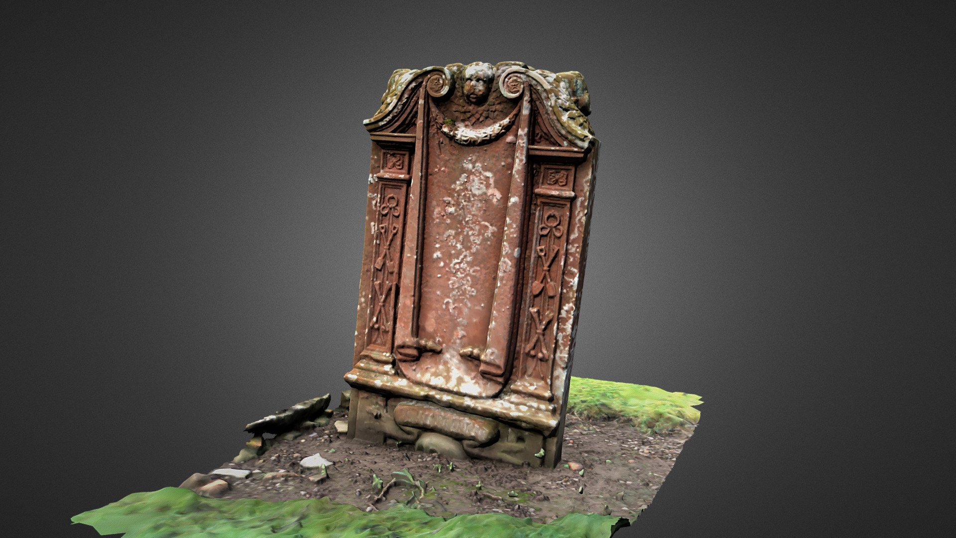 1745 Gravestone within Bolton Kirkyard, Scotland