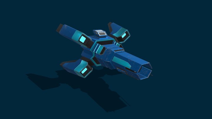 Spaceship (Playstation x button)