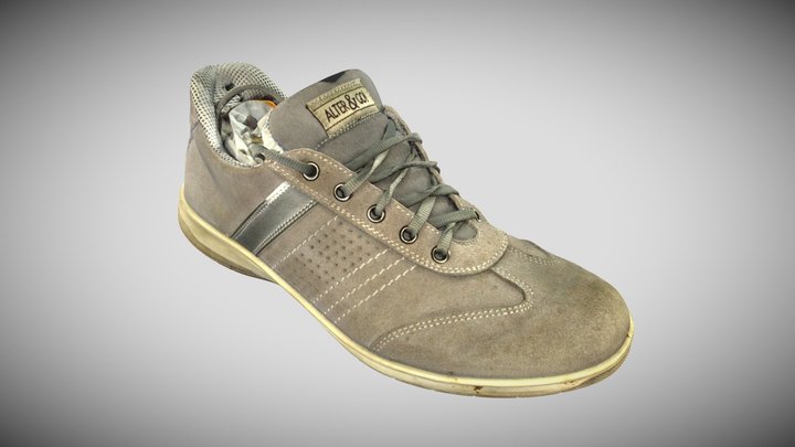 Shoe textured - 3D scan Einscan SE 3D Model