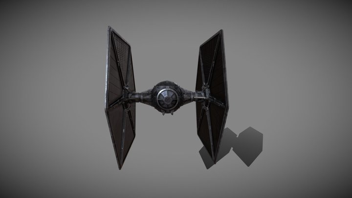 Tie Fighter 3D Model