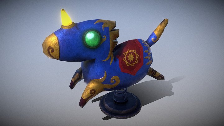 Toy horse 3D Model