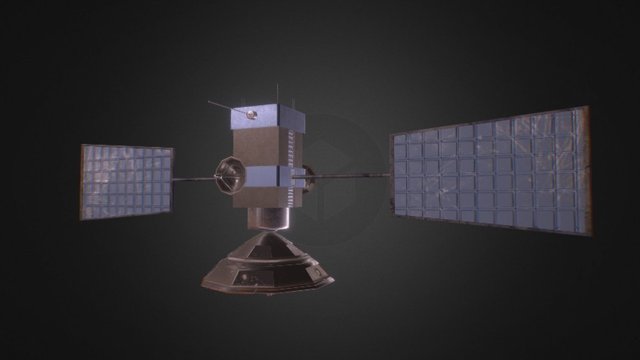 Satelite Mesh 3D Model