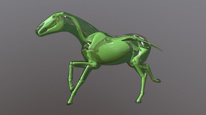 Goo Horse Run 3D Model