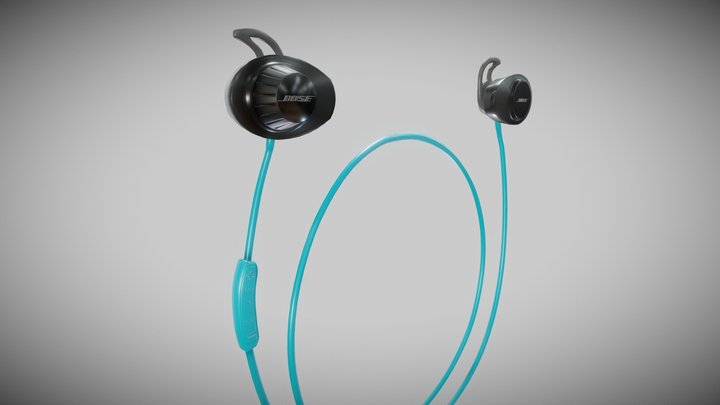 BOSE Headphones Sport 3D Model