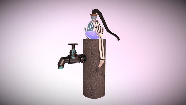 Potion Dispenser 3D Model