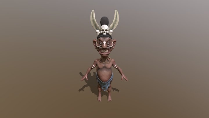 personaje 3D Model