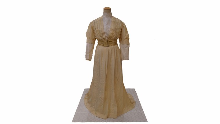 明治37・8年頃のディ・ドレス（複製） 3D Model