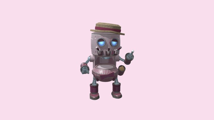 Game Art 2 - Robuddy - old 3D Model