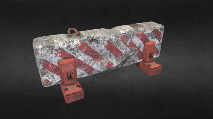 Roadblock 3D Model