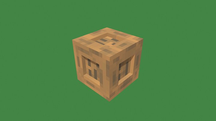 🪓 Wooden crate 3D Model
