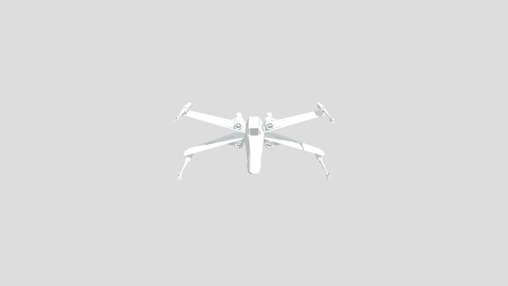 Star wars Xwing 3D Model