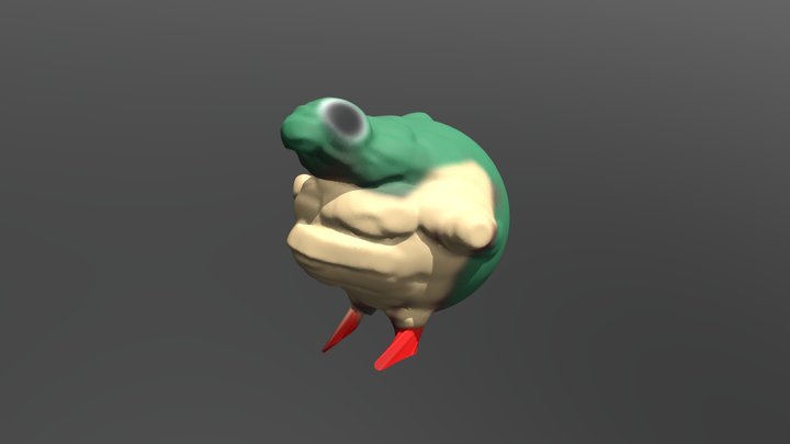 Turtle Friend 3D Model