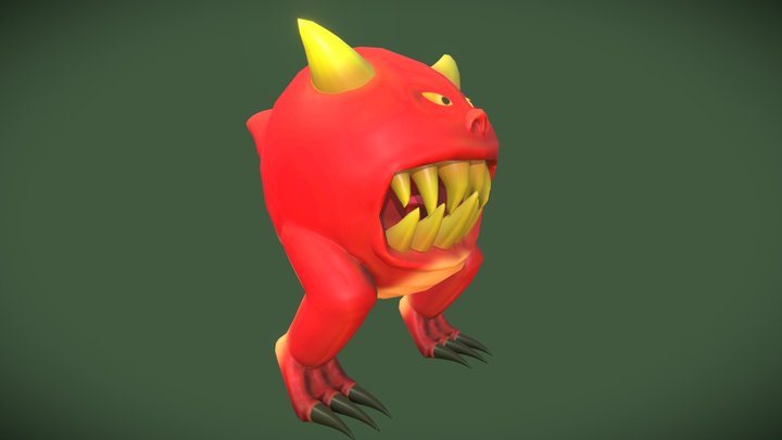 Squig 3D Model