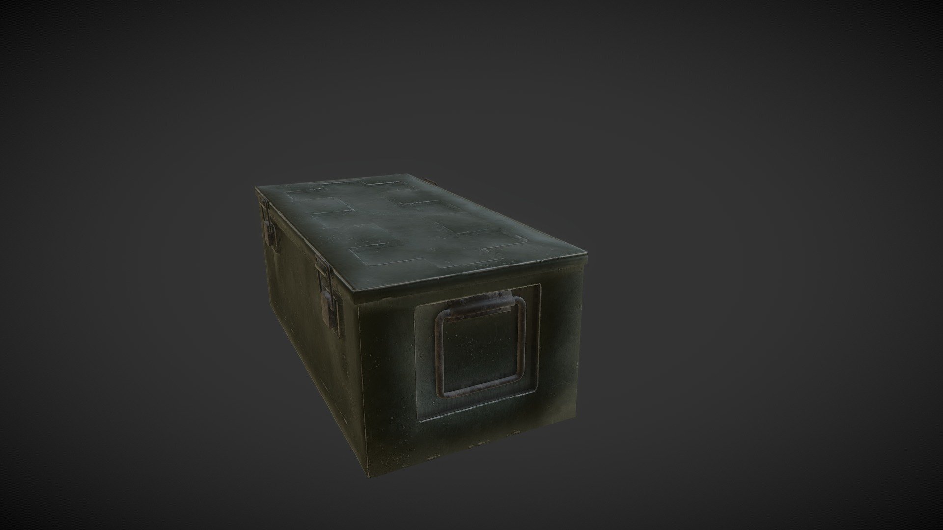 Ammo Box - 3D model by Dennis Noordam (@dnoordam) [067b47e] - Sketchfab