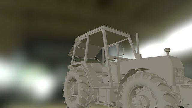 Zetor 7745 3D Model
