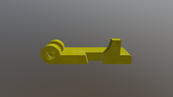 Base de Gozne 3D Model
