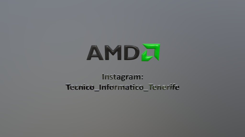 AMD Logo 3D