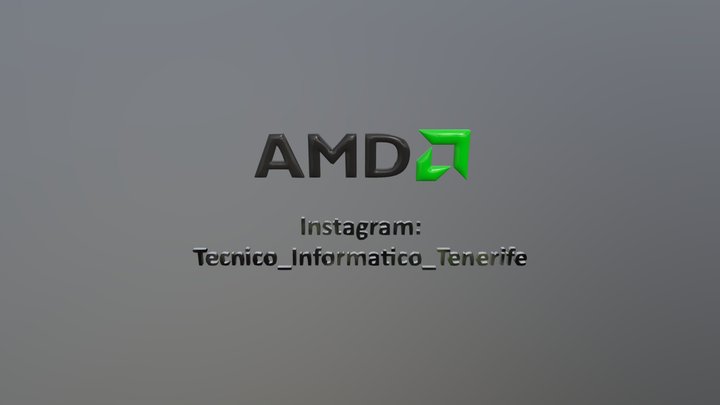 AMD Logo 3D